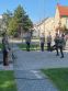 Pietny akt kladenia vencov v Trnave  81. vroie SNP