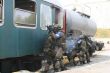 Morning holy mass, rappel in the Little Moscow and intervention at the railway station