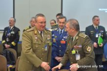 Nelnk generlneho tbu sa zastnil na 176. zasadan Vojenskho vboru NATO na rovni nelnkov generlnych tbov